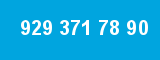929 371 78 90 929 371 78 90